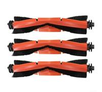 Zoegneer Lot de 3 brosses principales de rechange compatibles avec Xiaomi X20 Max D109GL Robot Aspirateur en poils ABS Efficace pour ramasser les poils d'animaux et la poussière Installation facile