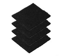 Zoegneer Lot de 4 filtres à air à charbon actif pour compacteur de déchets WP4151750 4151750 554358 AP6009134 PS11742279 pour cuisine Amana Absorbant les Eas