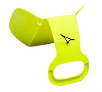 Zoegneer Luge de ski compacte et pliable pour herbe à neige, sable et utilisation légère, 310 g, luge amusante pour adultes et adolescents, bleu roi (D)