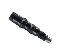 Zoegneer Manchon adaptateur d'arbre de golf 0,335 avec rondelle de vis pour TaylorMade SIM M6 M5 pour M3 M2 M1 R15 Driver bois alliage d'aluminium noir