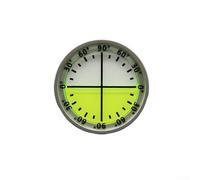 Zoegneer Mini outil de niveau en alliage d'aluminium 40 x 10 mm - Mesure précise de 0 à 90 degrés avec lentille en verre - Compteur d'angle compact et léger pour le travail du bois et le niveau des