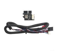 Zoegneer MMU3 Kit de gestion de câbles pour Prusa MMU3 Accessoires avec écran LCD intégré Composants en plastique redessinés et pièces métalliques améliorées pour Durab