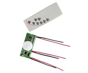 Zoegneer Module de contrôle à distance pour réverbère solaire 3,2 V au lithium fer phosphate et batteries lithium-ion 3,7 V avec deux modes de détection réglables lumineux