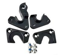Zoegneer Patte de dérailleur arrière en alliage d'aluminium CNC avec 4 vis, distance du trou central de 28 mm pour la protection du cadre et un fonctionnement fluide de la vitesse arrière