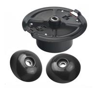 Zoegneer Plaque de support de rechange et kit de boule de tonte en métal pour tondeuse à gazon, numéros de pièce 532180338 594935003 532182217 532180334 pour Craftsman et assemblage en 3 pièces pour