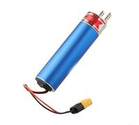 Zoegneer Pompe à huile électrique à engrenages entièrement en métal avec bague d'étanchéité en polyuréthane fonction avant et arrière pour moteur d'avion modèle et pompe à eau, corps en métal traité