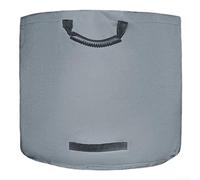 Zoegneer Sac à déchets de jardin en tissu Oxford 600D avec poignées en caoutchouc et sangles renforcées, collecte de jardin pliable et récipient de rangement extérieur pour feuilles mortes