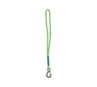 Zoegneer Sangles de suspension pour branche d'arbre avec double épaisseur pour manchons de protection en polyester tressé, extrémités scellées à la chaleur, mousquetons réglables (0,6 m, vert)