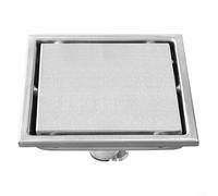 Zoegneer Siphon de sol de douche pour tuyau d'égout en acier inoxydable 304 (150 x 150 mm), 1219780626