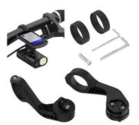 Zoegneer Support de phare polyvalent pour ordinateur de vélo Garmin Edge Varia Vue UT800 ABS compact 134,3 x 45 x 57,8 mm 87 g