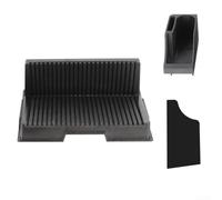 Zoegneer Support de plate-forme d'impression 3D en ABS et support de rangement vertical pour tableaux d'impression plats avec étagères à double zone et boîtes à outils pour l'organisation des planches