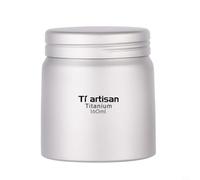 Zoegneer TA-1 Boîte à thé en titane 66 x 76 x 56 mm 160 ml