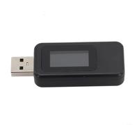 Zoegneer Testeur multimètre numérique USB C 4 à 30 V CC 0 à 5 A Tension Tension Capacité Outil de détection avec écran couleur pour surveillance de l'état de charge en temps réel pour ordinateurs