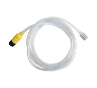 Zoegneer Tuyau d'entrée d'eau 5 m en PVC pour tuyau d'aspiration SH5 portable pour équipement de nettoyage extérieur, design flexible avec installation facile et mobilité pour jardin ou cour Wat