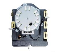 Zoegneer WE04X25280 Module de compteur de minuterie 234D2377P005 pour machine à laver et sèche-linge Accessoire pour usage domestique Contrôle précis de synchronisation ABS Noir Design compact