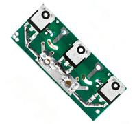 Zoegneer ZX7-400 Plaque de redresseur de sortie de machine à souder Plaque de diode à récupération rapide PCB épais Feuille de cuivre à courant lourd Stable Haute efficacité Remplacement pour 3 diodes