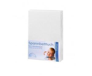 Zöllner Spannbetttuch Frottee Weiß 70x140cm