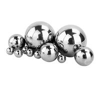 ZOENAE Perles en Acier Inoxydable 304 Roulements à Billes de Haute précision Perles à Rouleaux Lisse Solid Ball Sling Shot Munitions Dia 1mm ~ 16mm, Poids 500g (Size : 9.525mm)