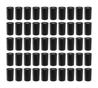 ZOENHOU Boîtes de Film, Lot de 50 Boîtes de Pellicule Photo de 33 mm avec Couvercle, pour Activités Scientifiques, Petits Espaces de Stockage et Chasse au Trésor D'accessoires, Noir