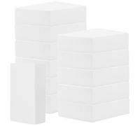 ZOENHOU Lot de 12 blocs de mousse rectangulaires en polystyrène pour travaux manuels, modélisme, projets artistiques Blanc 20 x 10 x 5 cm