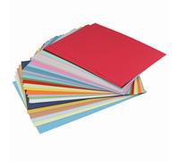 ZOENHOU Lot de 300 feuilles de papier de couleur A4 180 g/m² - 30 couleurs - Papier à dessin de couleur A4 - Imprimable des deux côtés - Papier de bricolage coloré pour origami, carton de bricolage