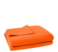 Zoeppritz 103291-245-160 x 200 cm, Couleur : Orange, 65% Polyester, 35% Viscose, Dimensions : 160 x 200 cm, Ambre