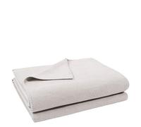 Zoeppritz Couverture douce en polaire, 65 % polyester, 35 % viscose, Argile, 160x200