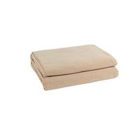 Zoeppritz Couverture douce en polaire, Fibres synthétiques, sable, 160x200 cm