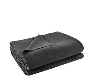 Zoeppritz Couverture en polaire douce 180x220 cm anthracite 960