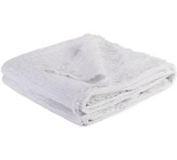 Zoeppritz Plaid de lin Honeybee couleur white taille 170x230