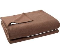 Zoeppritz Plaid Soft-Fleece couleur smoke taille 110x160