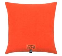 Zoeppritz since 1828 702291-265-50x50 cm Housse de Coussin en Polaire Douce avec Point crocheté - 50 x 50 cm - 265 Papaye