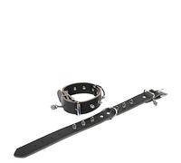 zoeppritz since 1828' Fifffi Collier pour Chien en Cuir Noir 50 x 3 cm