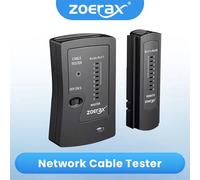 ZoeRax testeur de câble Ethernet réseau pour LAN RJ45 Cat5 Cat5e Cat6 Cat6a Cat7 UTP/câble blindé et RJ11 RJ12 White