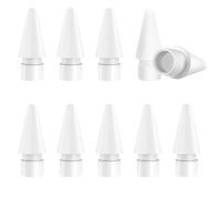zoerbufan Lot de 10 Pointes pour Apple Pencil, Pointes de Rechange pour Apple Pencil 1 & 2 Génération et Apple Pencil Pro/USB C, Haute Sensibilité Pointes de Rechange pour iPad