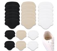 zoerbufan Lot de 30 Réparation de Talon de Chaussure Patch, Auto-Adhésif Protege Talon Chaussure, Patch Réparation Chaussure Autocollants à Talons Patchs Talon Coussinets, Grand et Petit