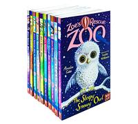 Zoe's Rescue Zoo Collection 10 Books Set by Amelia Cobb (Messy Merrkat, Scruffy Sea Otter, Sleepy Snowy Owl....)