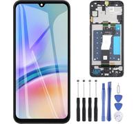 ZOETEC Écran de remplacement pour Samsung Galaxy A05s SM-A057F A057M A057G 6,7" LCD Écran Tactile Numériseur Assemblage complet avec outils de réparation du cadre