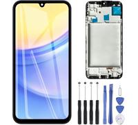 ZOETEC Écran de remplacement pour Samsung Galaxy A15 4G SM-A155F écran LCD tactile numériseur montage complet avec cadre kit d'outils de réparation
