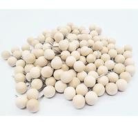 ZoeTekway 100 pièces épingles en Bois épingles Rondes épingles en Bois épingles à tête Ronde punaises épingles pour Tableau d'affichage Tableau en liège Carte Photos Fournitures de Bureau