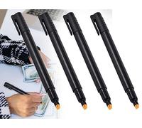 ZoeTekway 4 stylos de validation de billets de banque Stylo de validation de faux billets de banque Stylo de validation de fausse monnaie Stylo de validation de fausse monnaie pour billets de banque