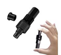 ZoeTekway Extracteur de manivelle de vélo, extracteur de Bras de manivelle Compact Kits de démontage d'entretien pour Axes de pédalier de VTT (Noir)