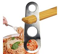 ZoeTekway Mesureur de Spaghetti à 4 Trous de Mesure en Acier Inoxydable pour Outils d'aide aux Cuisines familiales, Restaurants