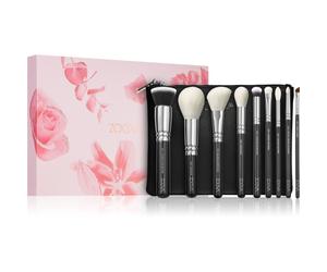 ZOEVA The Complete Brush Set Kit de pinceaux avec pochette 1 pcs