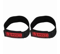 Zoeyilan 2 PCS Bike Pant Stracts de Jambe, Ceinture de pyte à vélo élastique réglable, Bandes de sécurité à Cyclisme Premium, légers et durables, pour Faire du Jogging grimpant à la pêche (Noir)
