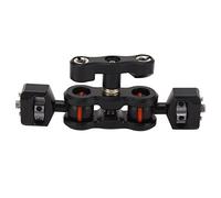 Zoeyilan Bras Magique Rotation de 180 degrés 1/4 Pouces Double rotule Bras articulé Magique pour Appareil Photo DSLR équipement