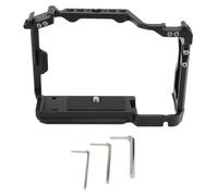 Zoeyilan Cage de caméra complète, kit de Cage Universel à dégagement Rapide, stabilisateur de caméra vidéo en Aluminium avec kit de Broches de localisation ARR 1/4 3/8, pour Accessoires