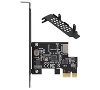 Zoeyilan Carte d'extension PCIE vers Type E Riser, Carte d'extension PCIE USB3.2 Avant Type E 5 Gbps, Carte d'extension USB 3.2 PCI E pour, pour 7, pour 8, pour 10, pour 11, pour Linux