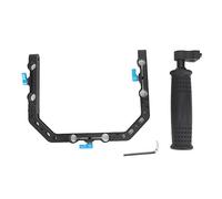 Zoeyilan FOTGA DP3000 poignée supérieure Noire Support de Cage C Plate-Forme de Support pour Tige DSLR de 15mm Suivre la Mise au Point