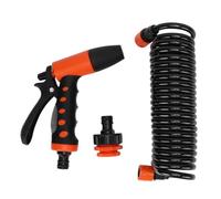 Zoeyilan Haute Pression Réglable Buse Washdown Kit Poignée Confortable Hosecoil Système De Lavage De Voiture RV Yacht